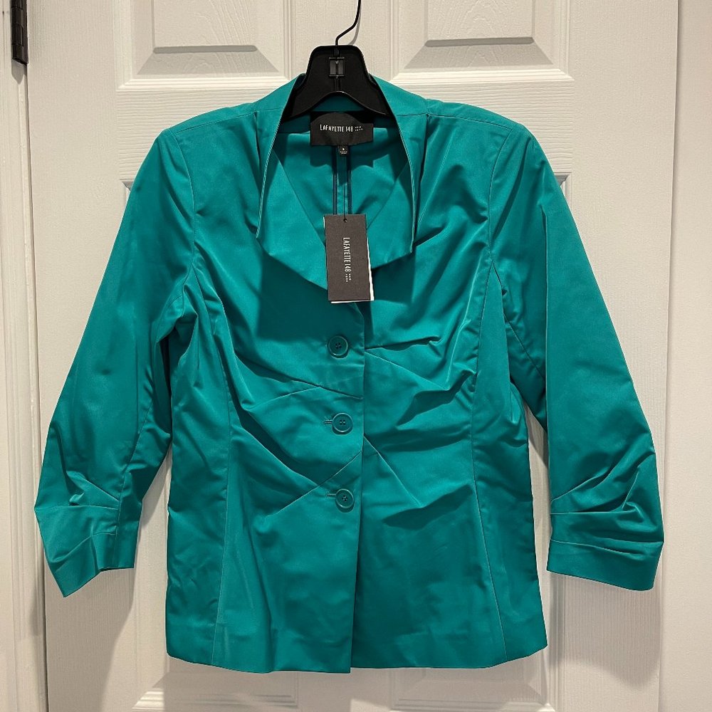 Lafayette 148 New York - Teal Blazer/Jacket in size 4